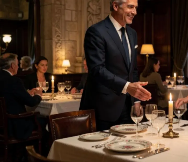 Majitelia TopDiningZone v elegantnej jedálni s výhľadom do súkromného herný priestor lounge.